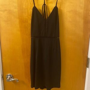 revolve mini black dress